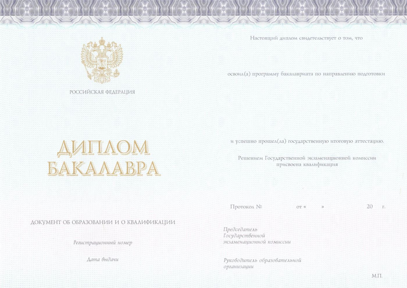 Диплом о высшем образовании (КИРЖАЧ) с 2014 по 2025 годы